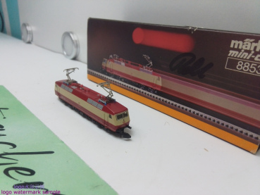 Märklin Z DC 8853 Elektrolok Beige / Rot / DB / OVP