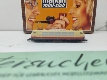 Mini Club Z DC 8854 / Elektrolokomotive BR103 (Betriebsnummer: 103 113-7) / DB / TEE-Design (rot/beige) Analog / OVP