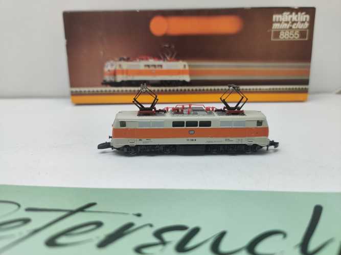 Märklin Mini Club Z DC 8855 /  BR111 elektrischen Personenzug- und S-Bahn-Lokomotive / DB / Analog / OVP 