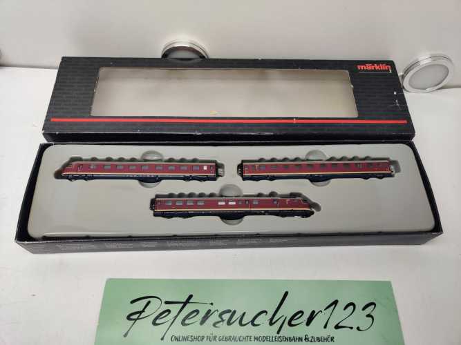 Märklin Z DC / 88720 / dreiteiligen Dieseltriebwagenzug / BR VT 08.5 / DB / Analog / OVP