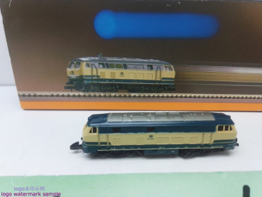 Märklin Z DC 88789 Diesellok Blau / Beige / DB / OVP