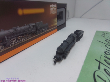 Märklin Z DC 88832 Dampflok Schlepptender / Grau / DB / OVP