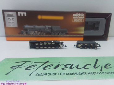 Märklin Z DC 88832 Dampflok Schlepptender / Grau / DB / OVP