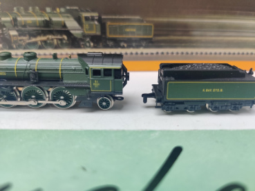 Märklin Z DC 8892 / Schnellzuglokomotive Reihe S 3/6 / K.Bay.Sts.B. / Analog / OVP