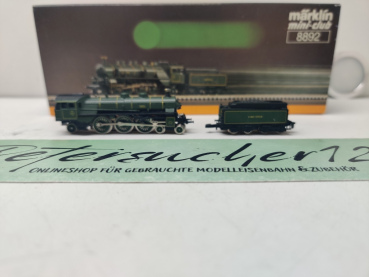 Märklin Z DC 8892 / Schnellzuglokomotive Reihe S 3/6 / K.Bay.Sts.B. / Analog / OVP