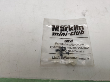 Märklin Mini-Club Z DC / 8921 Packung Fahrdrahtisolierungen / OVP