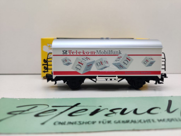 Märklin H0 AC 90707/4415 Telezug Kühlwagen "Fernmeldeamt Heilbronn" / OVP gelb