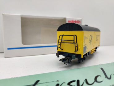 Märklin H0 AC 94049 PMS62-05 gedeckter Güterwagen "10 J. PMS" / MB / OVP weiß