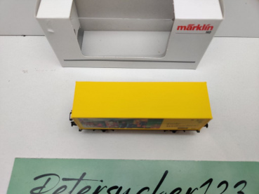 Märklin H0 AC 94071 PMS61-05 Containerwagen "Weihnachten'00" / NEM / MB / OVP weiß