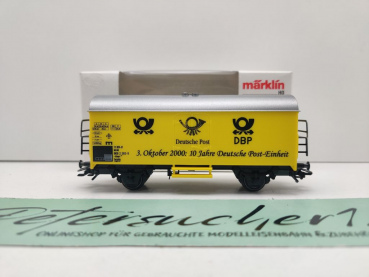 Märklin H0 AC 94080 PMS62-09 Kühlwagen "10J DP-Einheit" Ichqrs377 / NEM / OVP weiß
