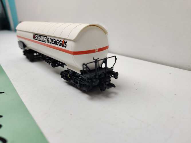 Märklin H0 AC 94106 / 4-Achser Kesselwagen / SCHARR FLÜSSIGGAS / NEM / DB
