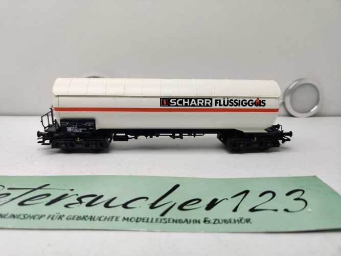 Märklin H0 AC 94106 / 4-Achser Kesselwagen / SCHARR FLÜSSIGGAS / NEM / DB