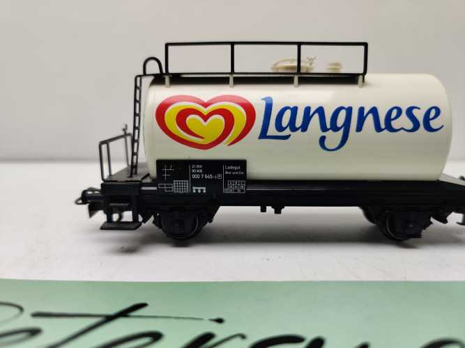 Märklin H0 AC 94107 / 000 7645-3 Kesselwagen / Langnese / DB