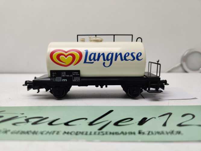 Märklin H0 AC 94107 / 000 7645-3 Kesselwagen / Langnese / DB