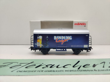 Märklin H0 AC 94111 Kühlwagen "Binding" / Ichqrs377 / DB / OVP weiß