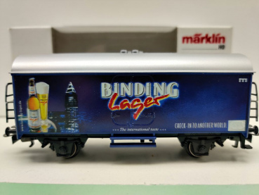 Märklin H0 AC 94111 Kühlwagen "Binding" / Ichqrs377 / DB / OVP weiß
