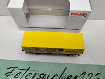 Märklin H0 AC 94152 PMS61-09 Containerwagen "Weihnachten'02" / NEM / MB / OVP weiß