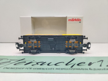 Märklin H0 AC 94152 PMS61-09 Containerwagen "Weihnachten'02" / NEM / MB / OVP weiß