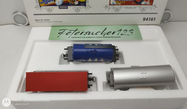 Märklin H0 AC 94161 Wagen-Set "Henkel" / DB / OVP weiß