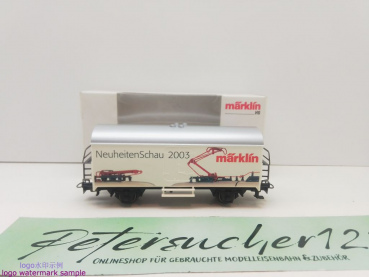 Märklin H0 AC 94184 Kühlwagen "Neuheitenschau 2003" / Ichqrs377 / OVP