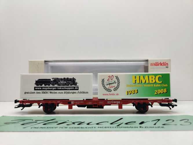Märklin H0 47329 / zweiachsiger gedeckter Güterwagen der Bauart Gbs 254 / DB