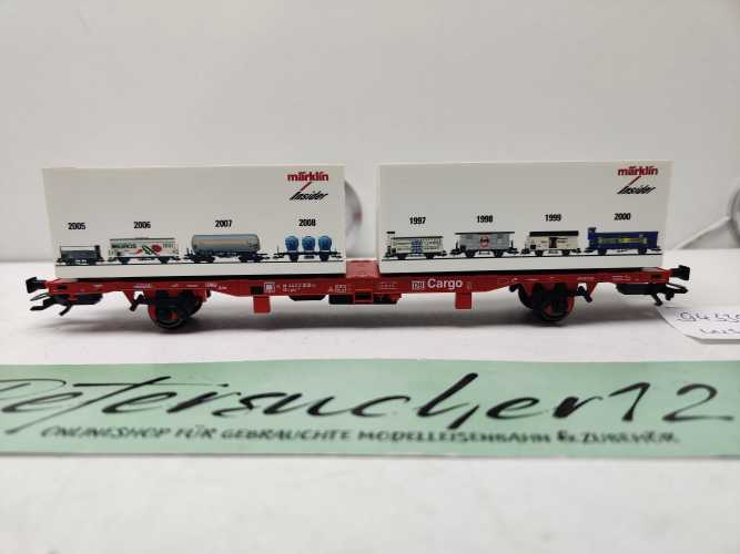 Märklin H0 AC 94339 / Sondermodell Behälter-Tragwagens / Bauart Lgns 570 / DB AG