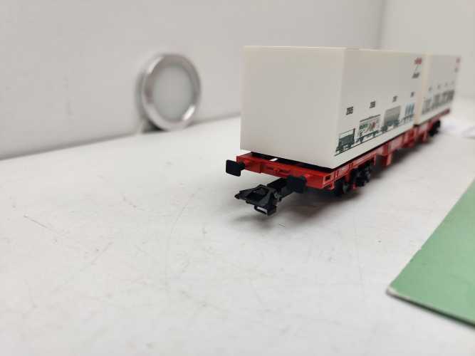 Märklin H0 AC 94339 / Sondermodell Behälter-Tragwagens / Bauart Lgns 570 / DB AG