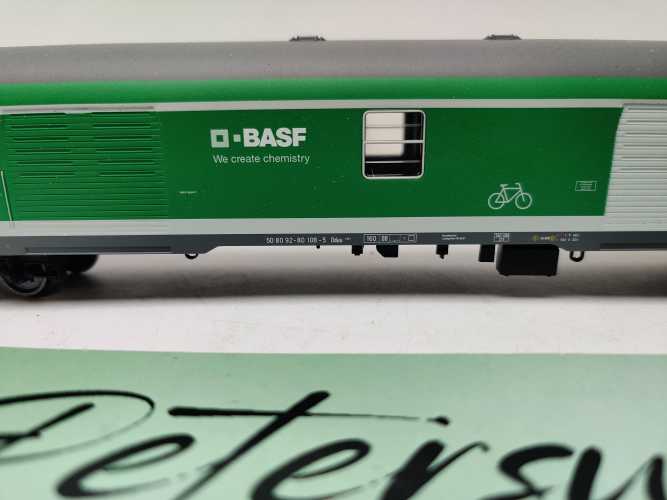 Märklin H0 AC 94483 /  grünen Gepäckwagen der Bauart DDuu 498.1 / DB / NEM
