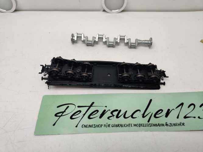 Märklin H0 AC 48675 / 965 323 / 6-Achser Schwerlastwagen / mit Ladegut Welle / NEM / DB