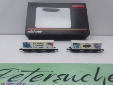 Märklin Z DC 98057 Wagen Set 80 Jahre CONRAD / OVP