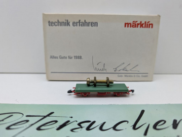 Märklin Z DC 8610.1987.90 Flachwagen "Schraube" / Händlerpräs. 86-87 / OVP