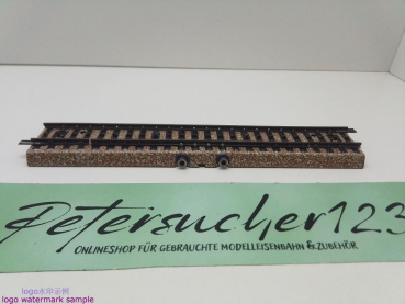 MÄRKLIN H0 AC 1 x 5105 gerades Kontaktgleis M-Gleis / 180 mm = 1/1