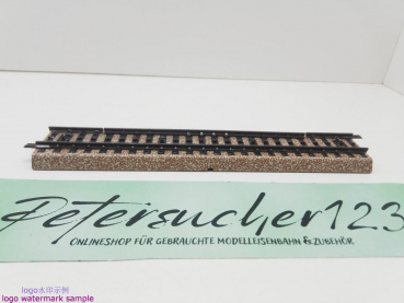 MÄRKLIN H0 AC 1 x 5105 gerades Kontaktgleis M-Gleis / 180 mm = 1/1