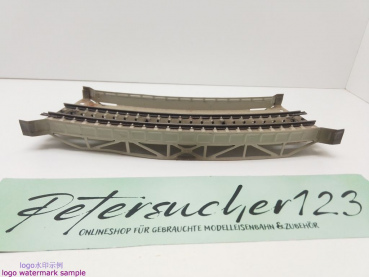 MÄRKLIN H0 AC 7167 gebogenes Rampenstück für M-Gleis / 185 mm
