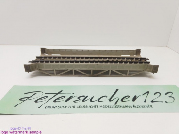 MÄRKLIN H0 AC 7168 gerades Rampenstück für M-Gleis / 180 mm