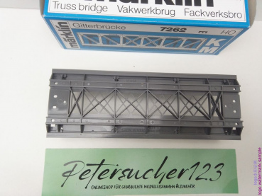 MÄRKLIN H0 AC 7262 Gitterbrücke für K- & M-Gleis / OVP