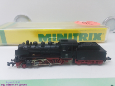 Mini Trix N DC 12836 / BR24 Schlepptender-Dampflokomotive / DB / OVP / Analog