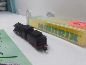 Mini Trix N DC 12836 / BR24 Schlepptender-Dampflokomotive / DB / OVP / Analog