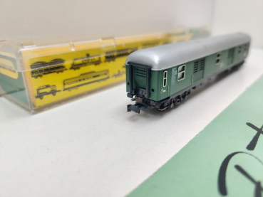 Minitrix N DC 13010 ex 3010 Schnellzug-Gepäckwagen Pw4ümg / DB / ErsatzVP