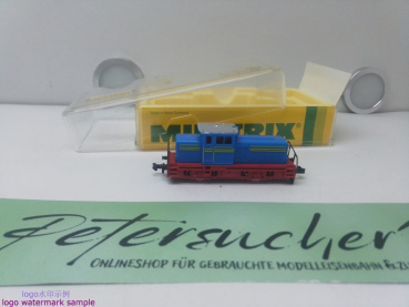 Mini Trix N DC 2066 / kleine Diesellokomotive / Werkslokomotive / Rangierlokomotiven von Henschel / Analog / OVP