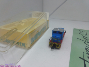 Mini Trix N DC 2066 / kleine Diesellokomotive / Werkslokomotive / Rangierlokomotiven von Henschel / Analog / OVP