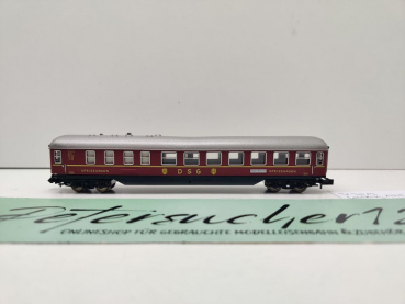 Minitrix N DC 51 3012 00 Speisewagen "DSG" / WR4ümg / DB