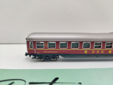 Minitrix N DC 51 3012 00 Speisewagen "DSG" / WR4ümg / DB