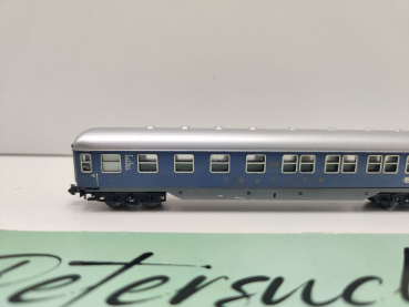 Minitrix N DC 51 3013 00 Schnellzugliegewagen "Touropa" / Bc4ümg / DB