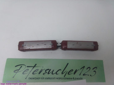 Trix N DC 989731/982776 Schienenbus mit Beiwagen / Rot / DB