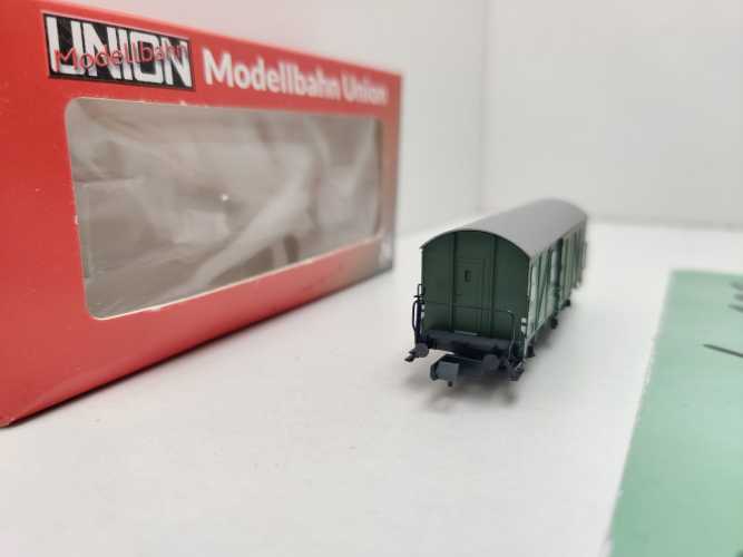 Modellbahn Union N DC G55006 Güterwagen Gerätewagen 631 / NEM / DB / OVP