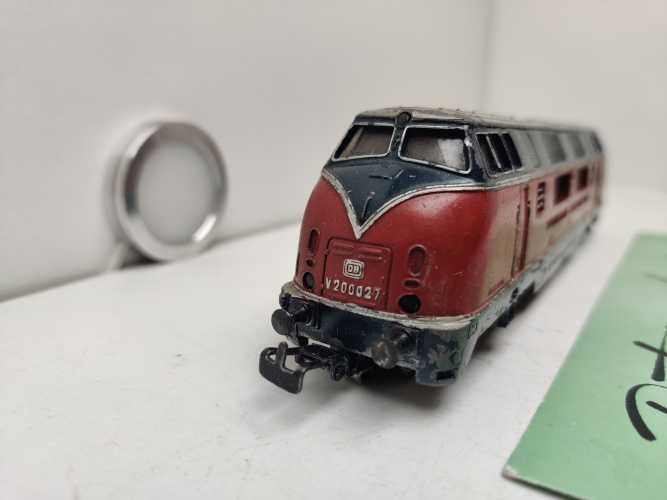 Märklin H0 AC 3021 / V200 027 / Diesellok / Rot / DB / Analog