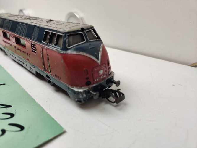 Märklin H0 AC 3021 / V200 027 / Diesellok / Rot / DB / Analog