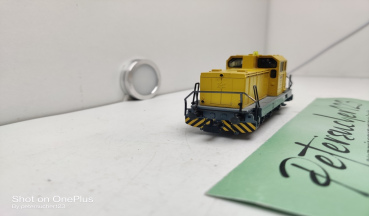 Märklin H0 AC Rangierlok Werk 1 / Diesellok / Gelb / Blinklicht / Delta-Digital