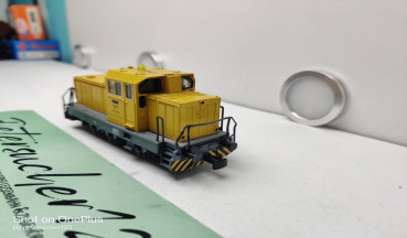 Märklin H0 AC Rangierlok Werk 1 / Diesellok / Gelb / Blinklicht / Delta-Digital